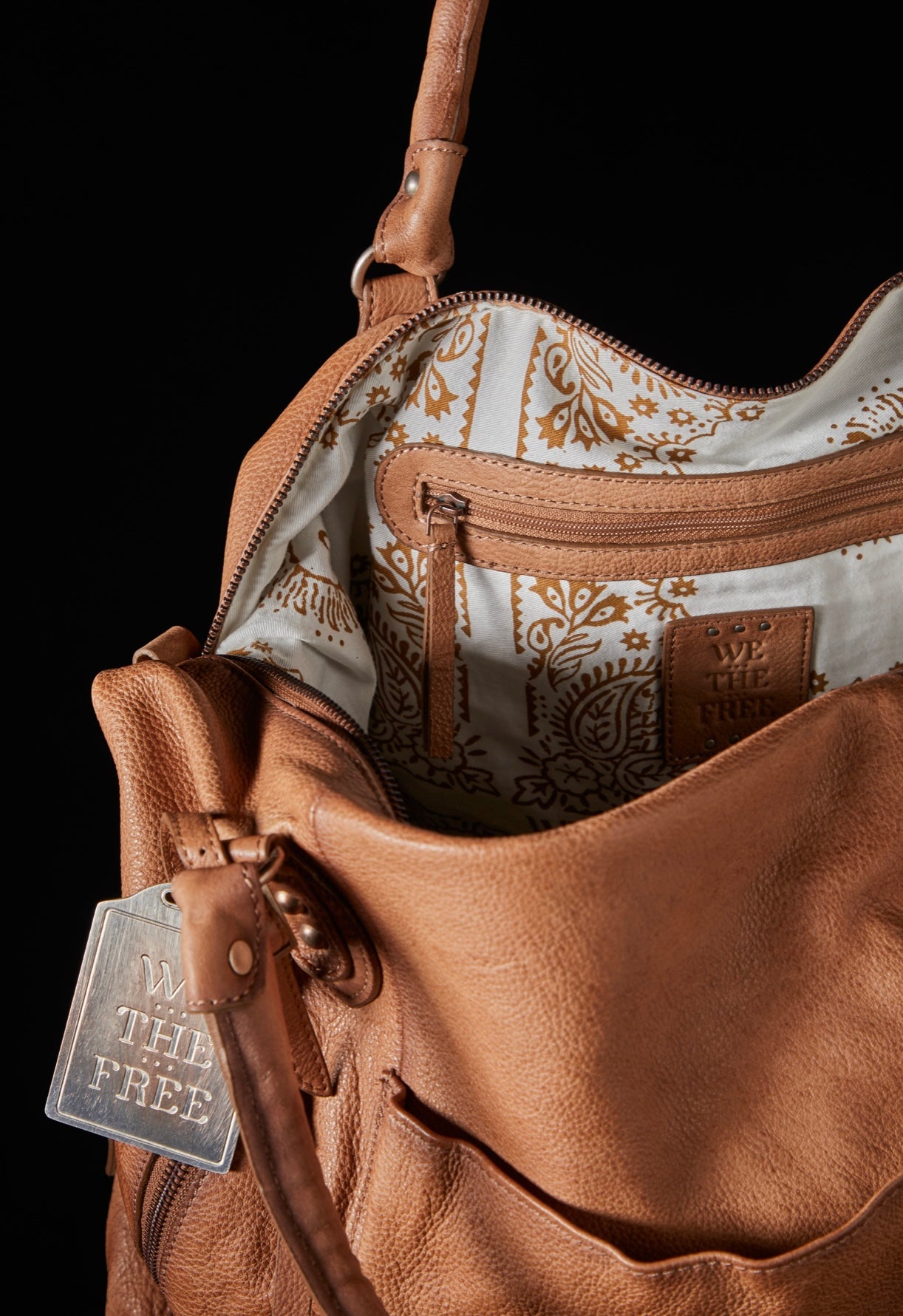 We The Free Emerson Tote Bag Saddle