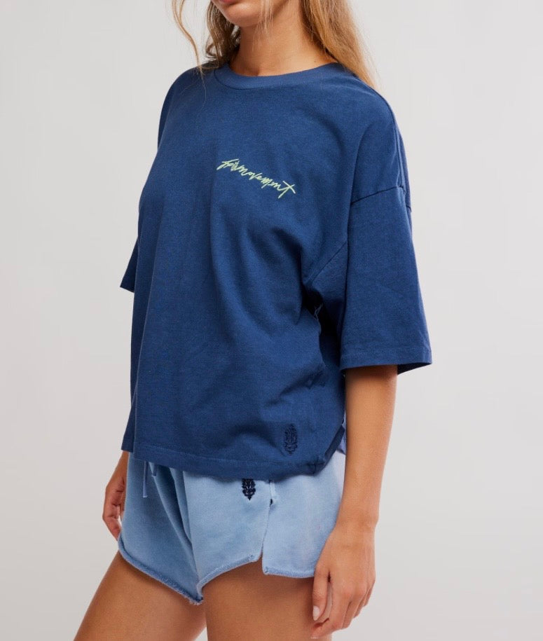 Logo Tackle Tee w/o Pocket Urban Buti Navy