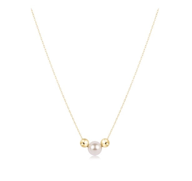 egirl 14" Necklace Gold - Purpose Pearl