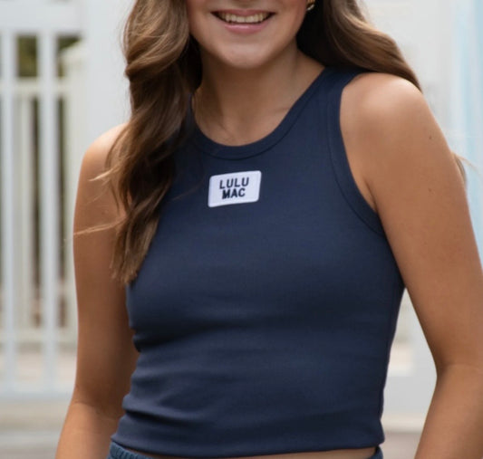 LuLu Mac Tank - Navy