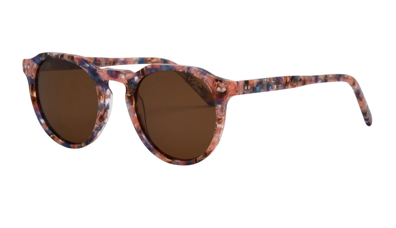 Watty Sky Pearl/Brown Polarized Lens