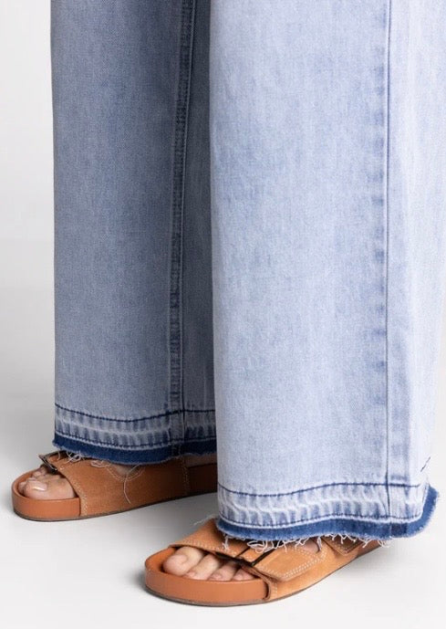 TAVIA PANTS TIDE MIST WASH