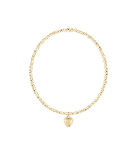 Classic Gold 2mm Bracelet - Love Plush Small Gold
