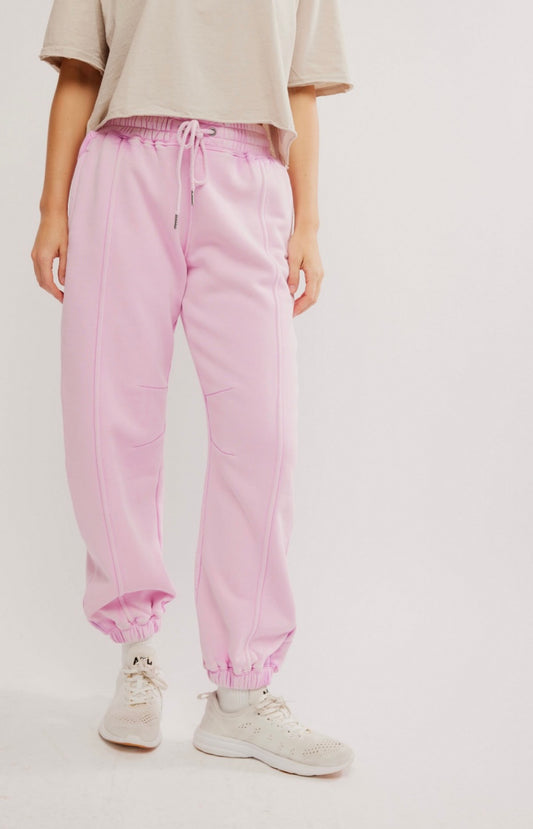 Sprint To The Finish Powder Pink Pant