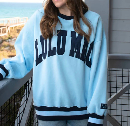 LuLu Mac Social Society Light Blue/Navy