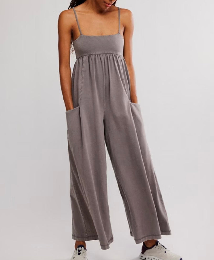 Hot Shot Strappy Onesie Hickory