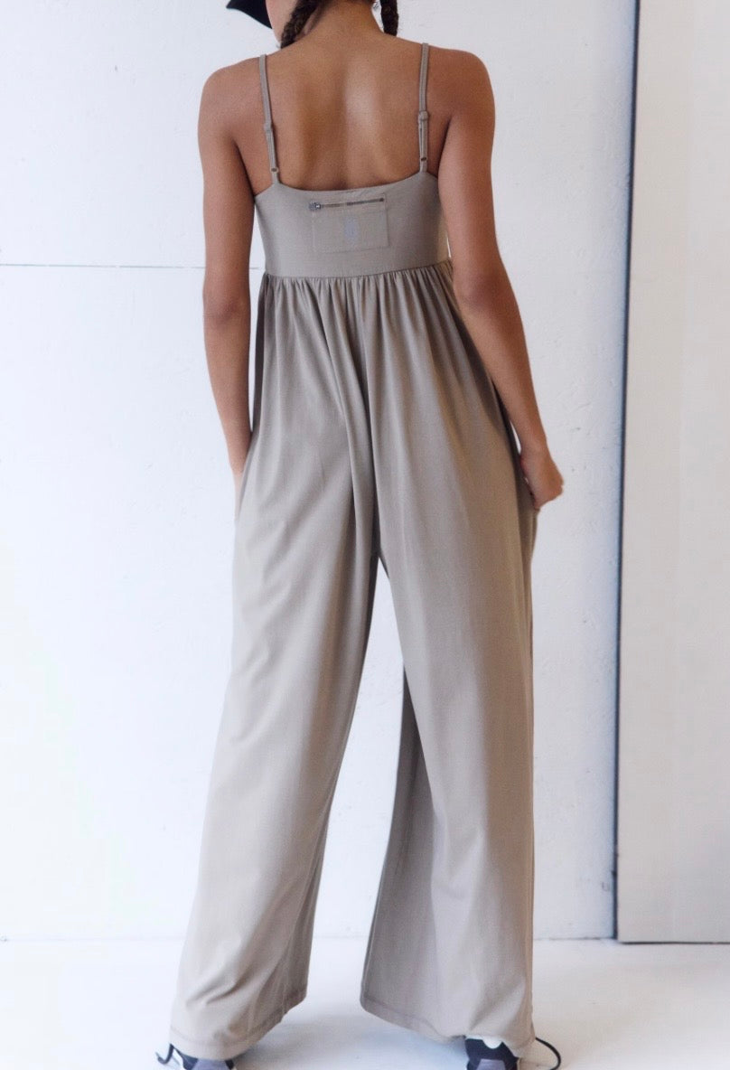 Hot Shot Strappy Onesie Hickory