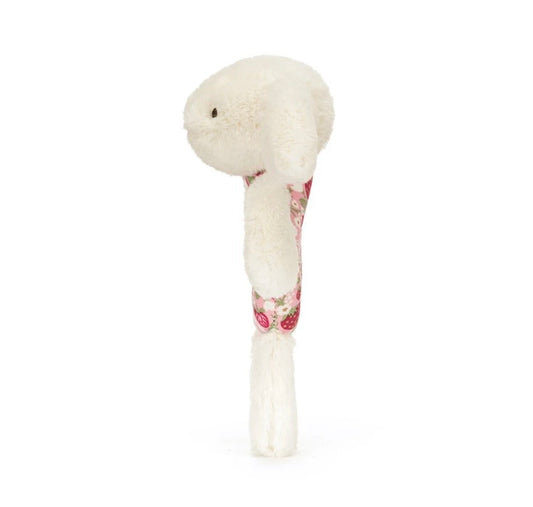 Blossom Cream Bunny 'Berry' Ring Rattle