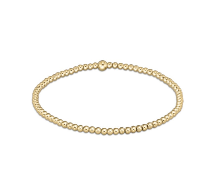 enewton Extends - Classic Gold 2.5mm Bead Bracelet