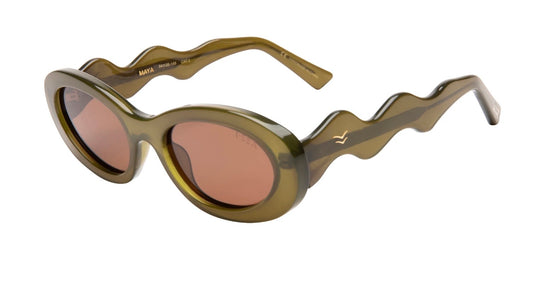 Maya Oak/Brown Polarized Lens
