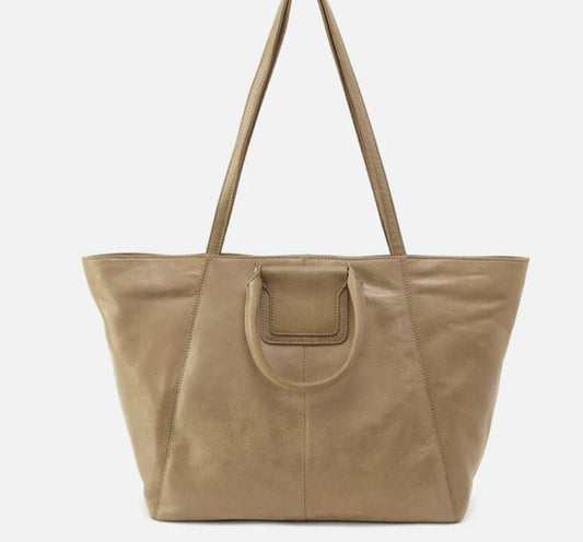 Sheila East-West Tote Burnished Sage