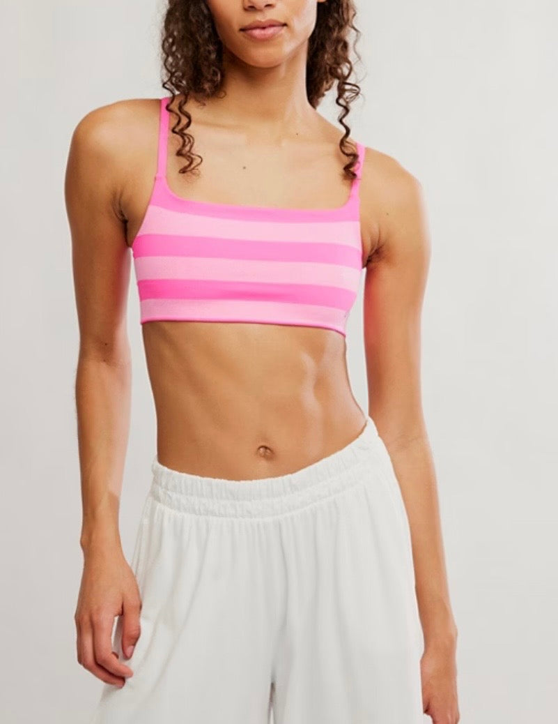 Tighten Up Reversible Bra Hot Pink Combo