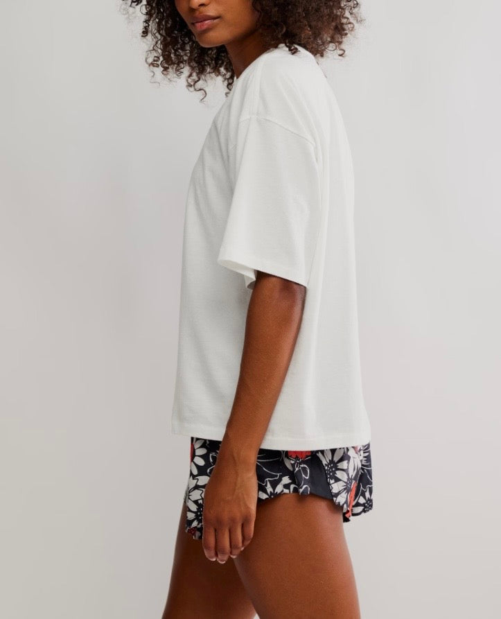Tackle Tee in White