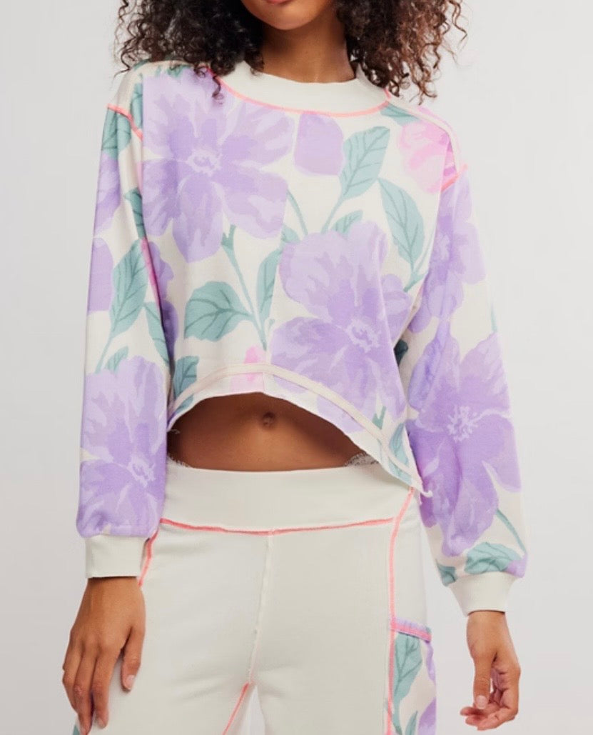 Summer Loving Pullover Ivory Combo