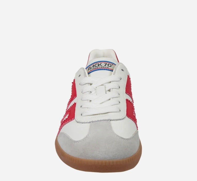 Cloud in Red Sneakers
