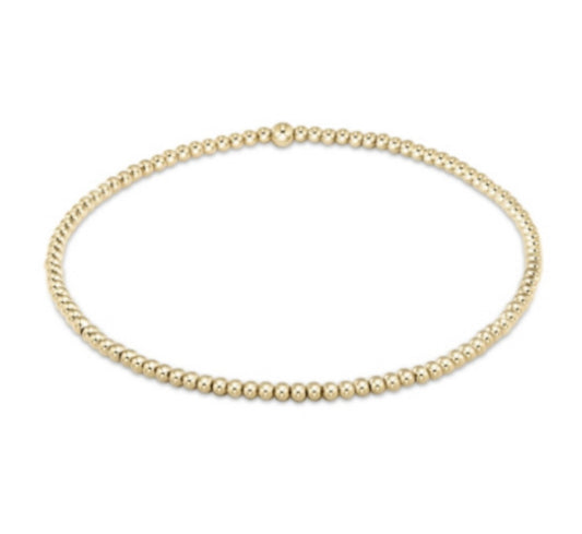 enewton Extends - Classic Gold 2mm Bead Bracelet