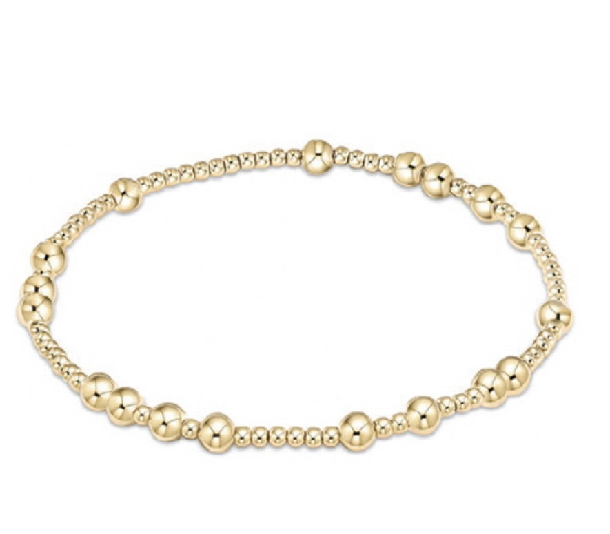 enewton Extends - Hope Unwritten 4mm Bead Bracelet - Gold