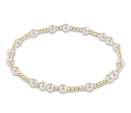 enewton Extends - Hope Unwritten 4mm Bead Bracelet - Pearl