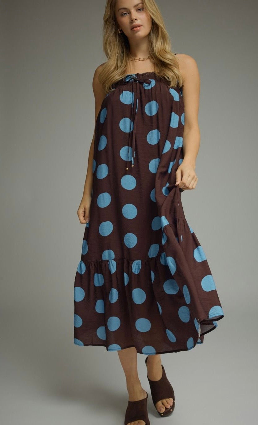 Whimsy & Cocoa Midi Dress