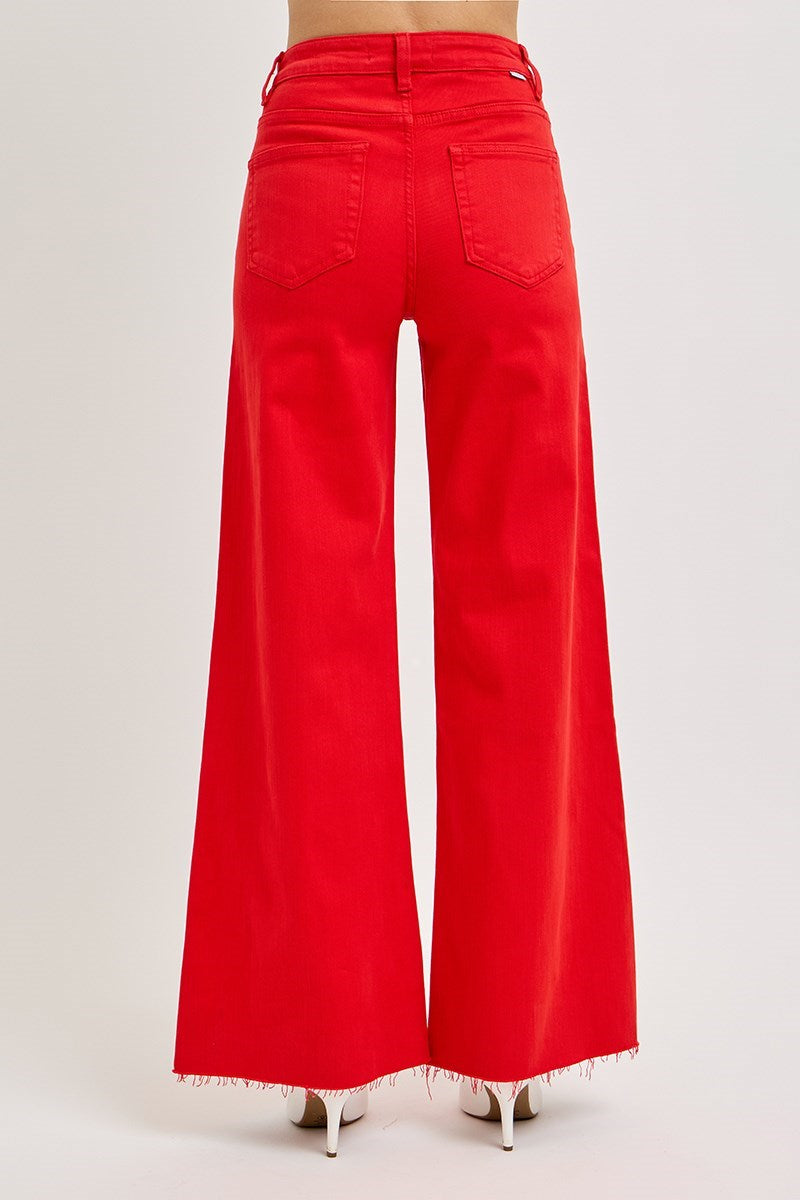 Sutton Fiesta HR Wide Leg Palazzo Jeans