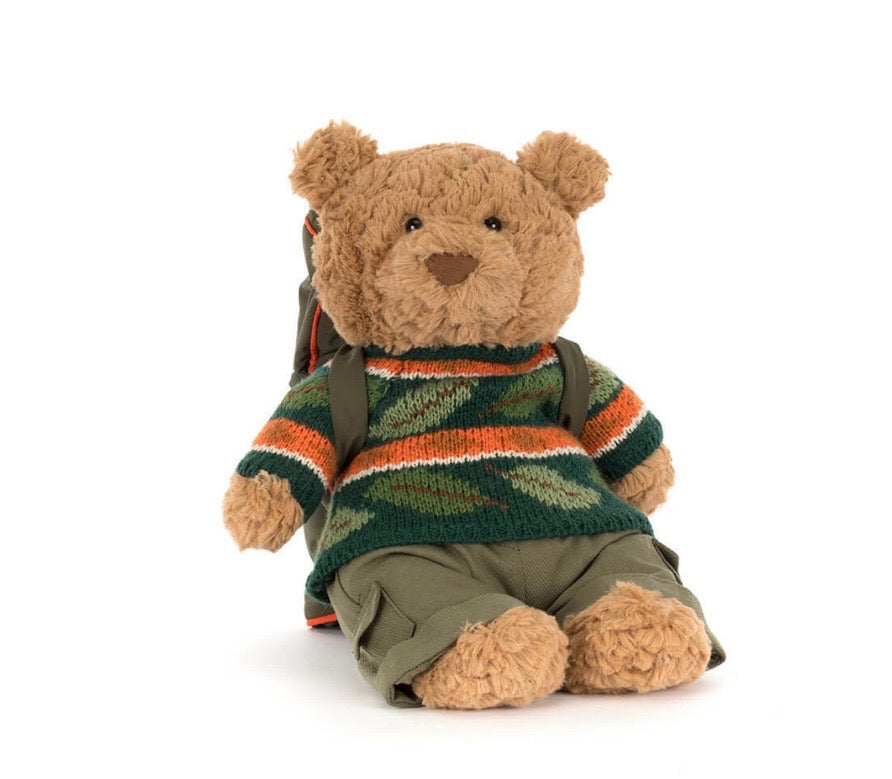Bartholomew Bear Hiking Outfit