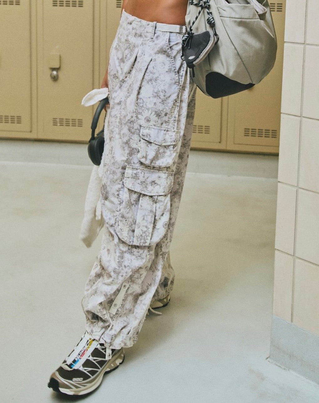 Printed Charmer Utility Camo Floral Ivory