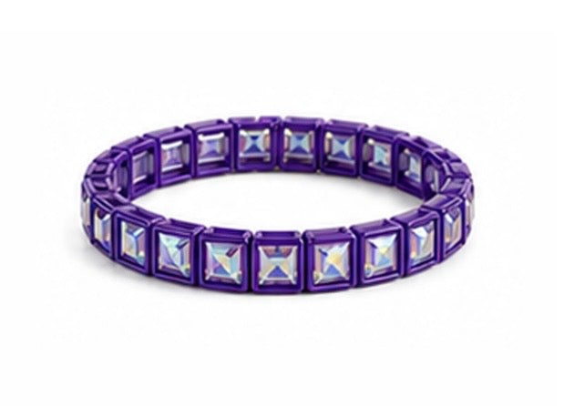Purple RHINESTONE BRACELET