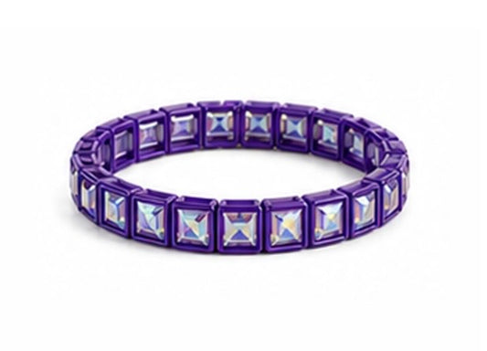 Purple RHINESTONE BRACELET