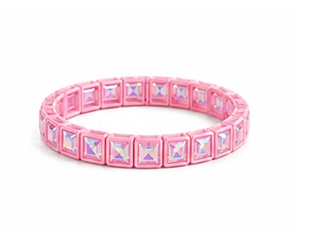 Light Pink RHINESTONE BRACELET