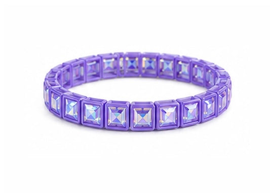 Lavender RHINESTONE BRACELET