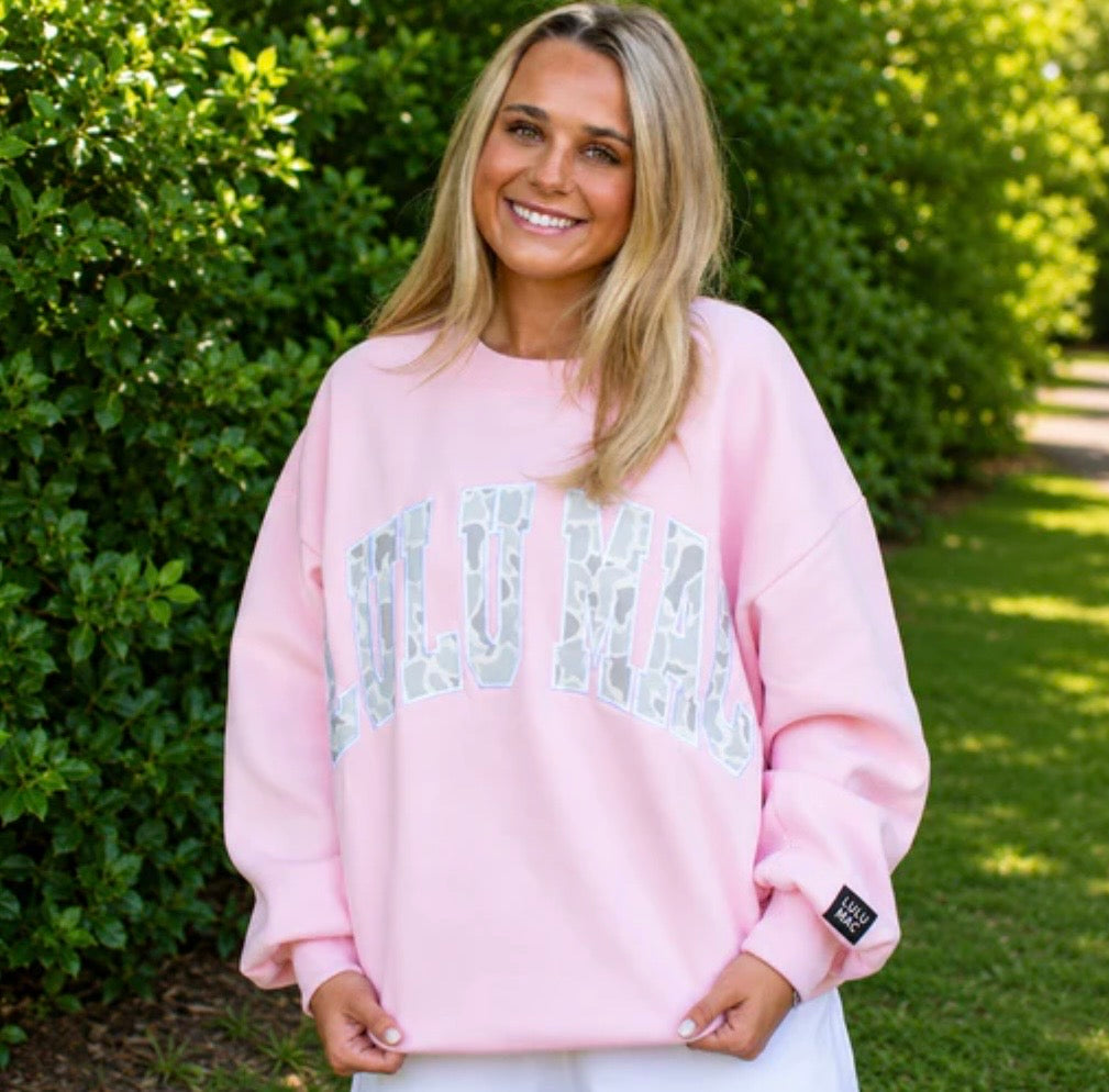 Lt Pink WCA LuLu Mac Sweatshirt