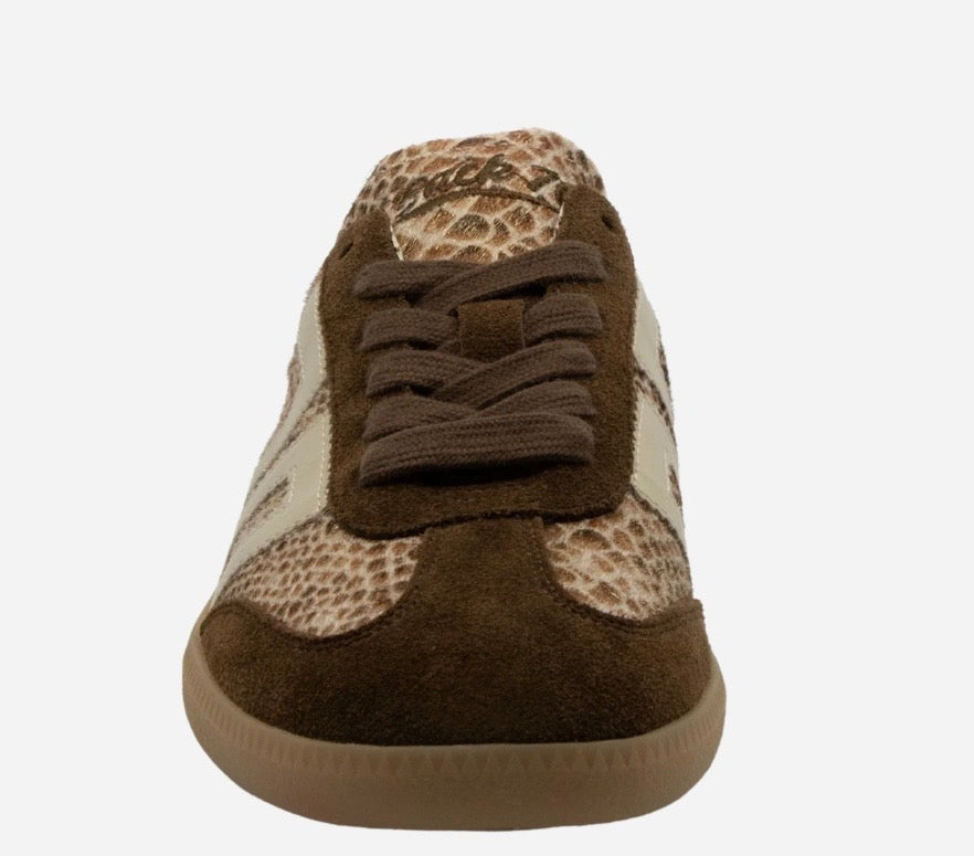 EASTER W26 in SNAKE GOLD Backless Sneakers
