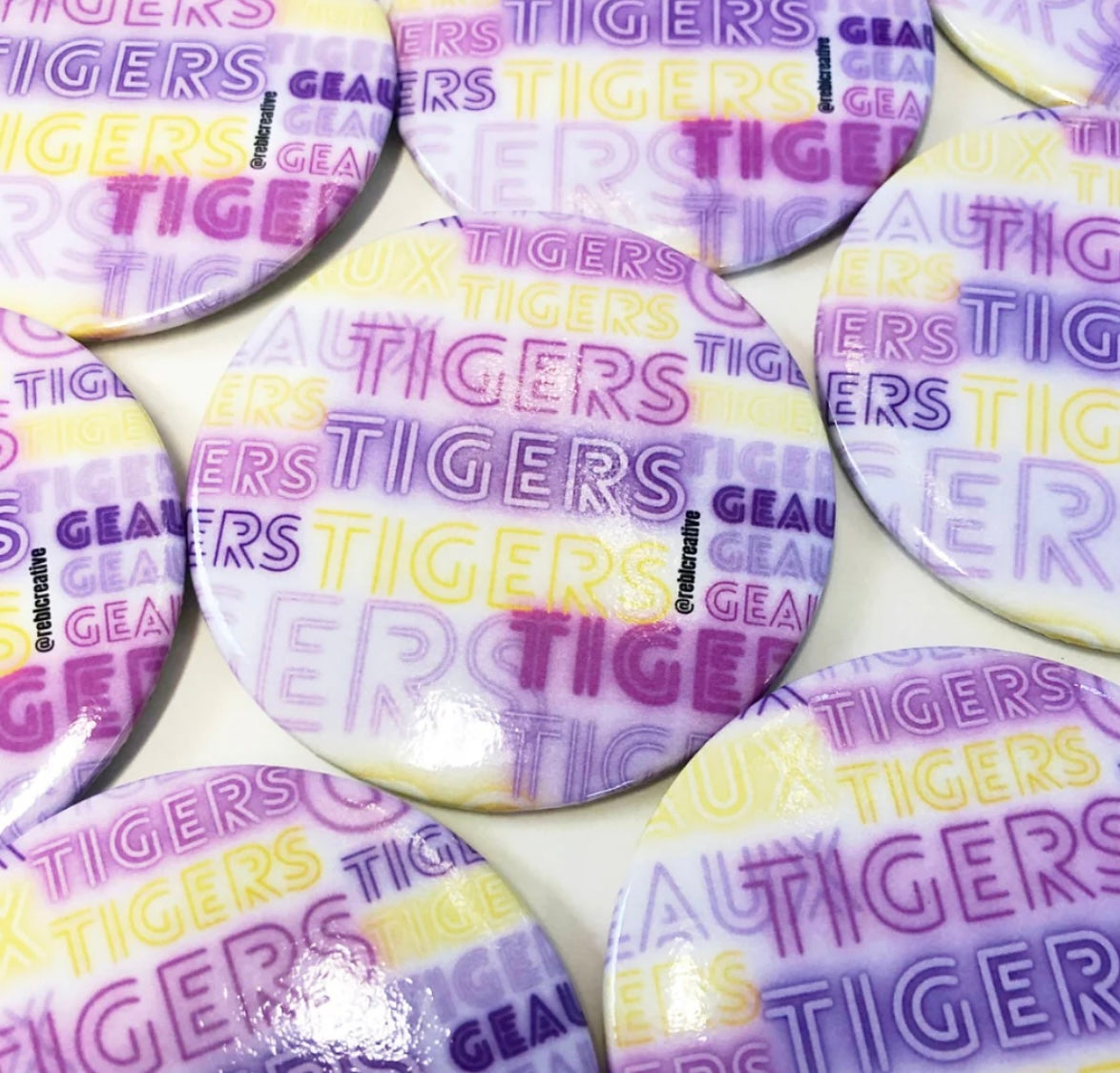 Gameday Buttons 3 inch