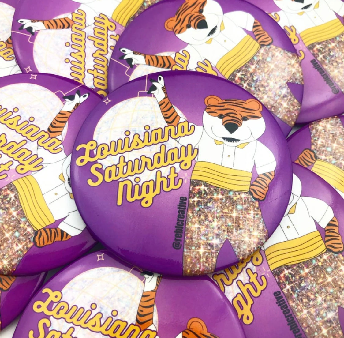 Gameday Buttons 3 inch