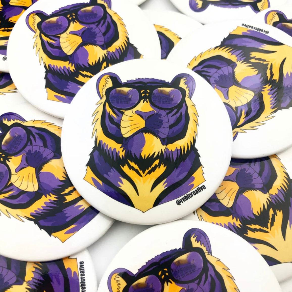Gameday Buttons 3 inch