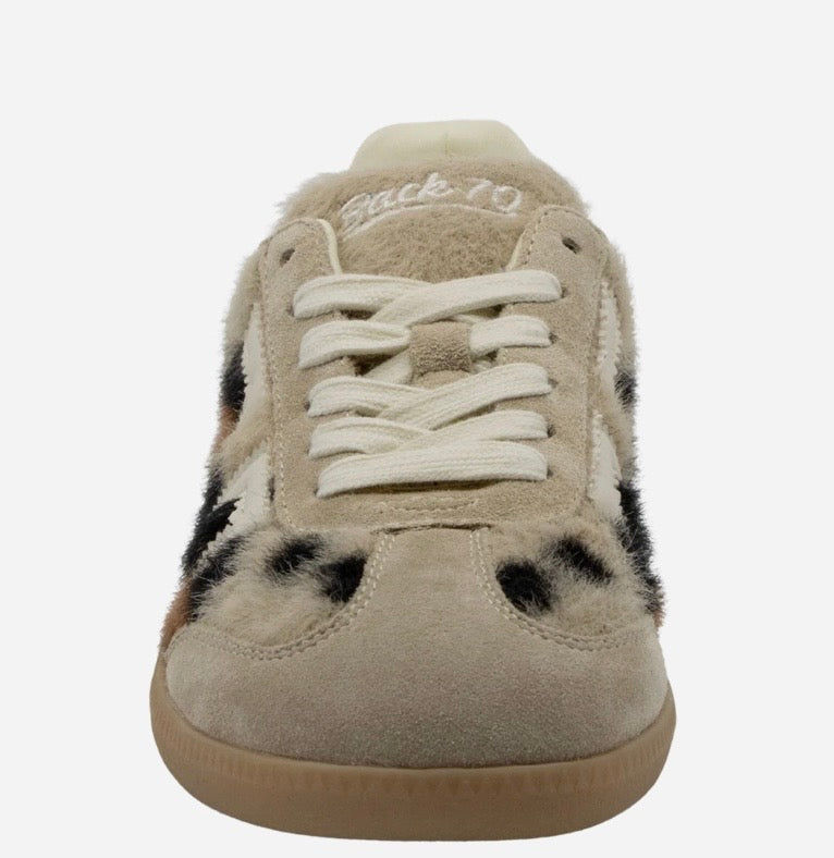 Mohair in Camel Butter Sneakers