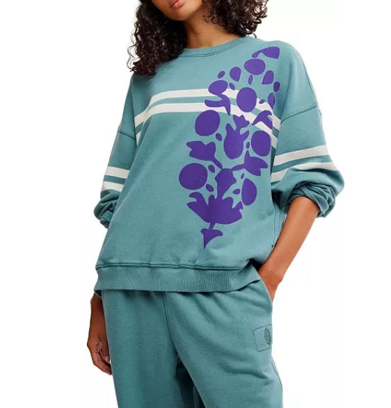 All Star Pullover Logo Midnight Jade Combo