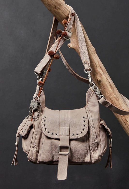 We The Free Baby Leigh Distressed Tote Pearl