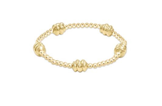 Admire Gold 3mm Bead Bracelet - Gold