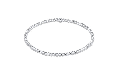 Classic Sterling 2.5mm Bead Bracelet