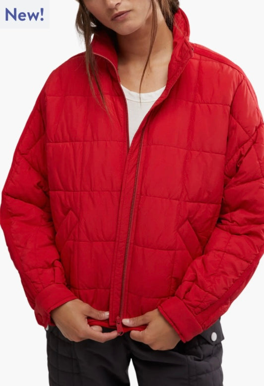 Pippa Packable Puffer Winterberry