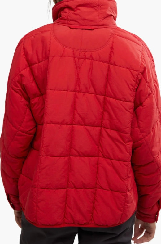 Pippa Packable Puffer Winterberry