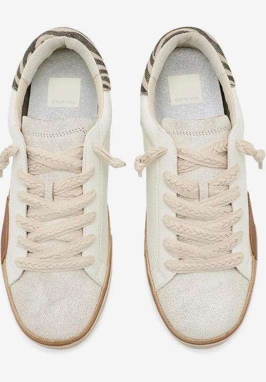 Zina True White Leather