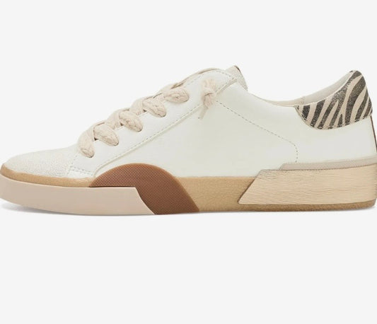 Zina True White Leather
