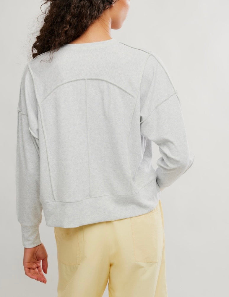 All My Love LS White Heather