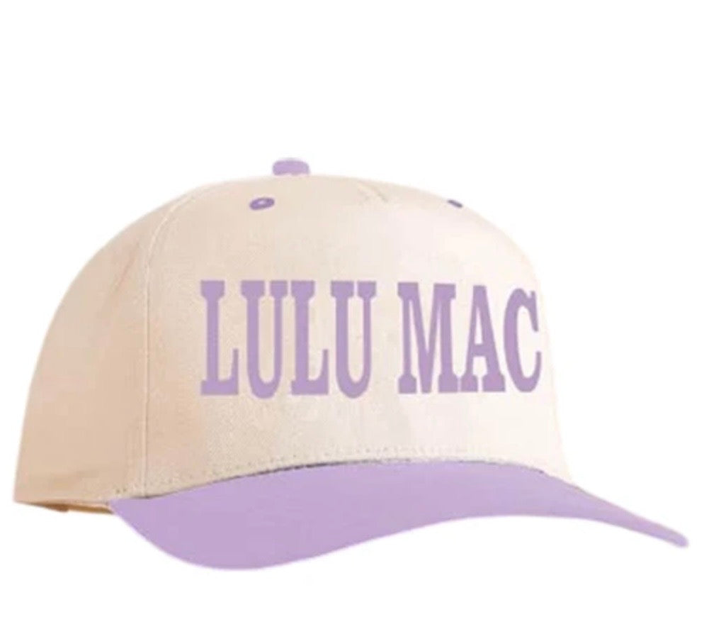 LuLu Mac Cap Light Purple