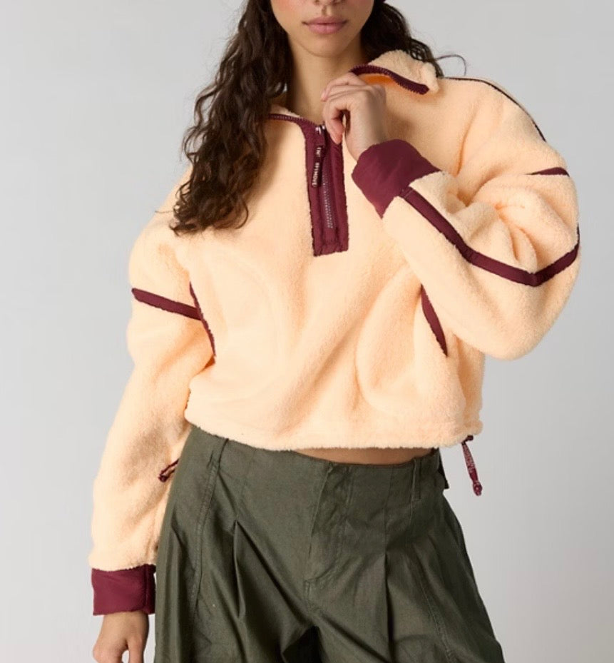 Mountain High 1/2 Zip Pina Colada Velv