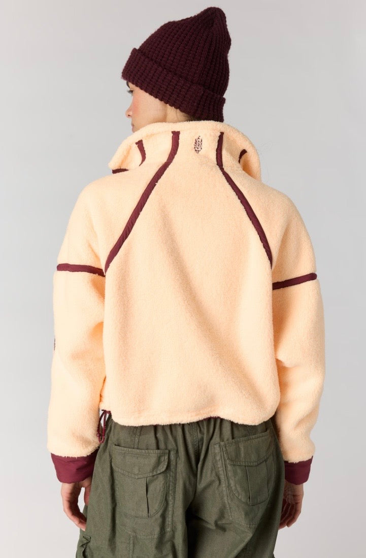 Mountain High 1/2 Zip Pina Colada Velv