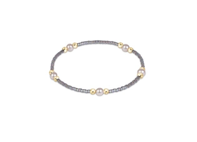 Hope Purpose Pearl Bracelet - Morning Mist