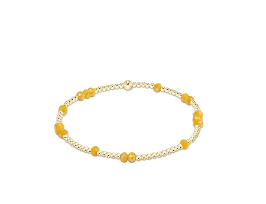 Gameday Flirty Hope Unwritten Bracelet - Golden Yellow